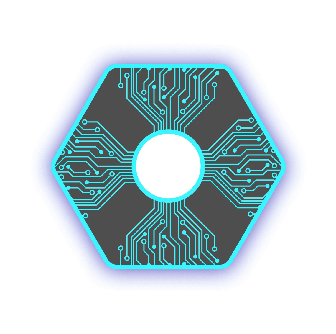Digital Threats Core Illustration