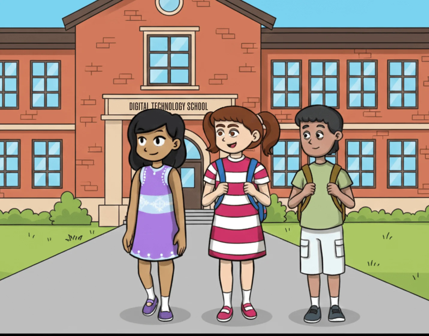 DigiVerse for Schools illustration